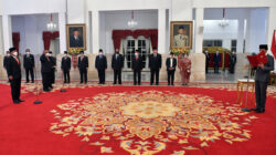 Reshuffle Kabinet, Presiden Jokowi Lantik 2 Menteri dan 3 Wamen